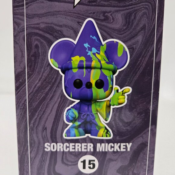 Funko Pop - Fantasia - Sorcerer Mickey #15 (Art Series) - Picture 2 of 7